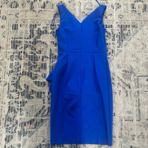 Women's Adrianna Papell Blue Sheath Dress Size 2